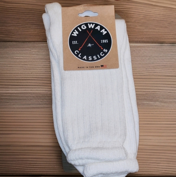 🧦 Wigwam Classics F1061 | Heavyweight Cotton Crew Socks | Made in USA 🇺🇸 - Picture 1 of 4